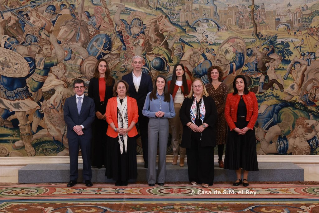 Audiencia con SM la reina&nbsp;Letizia
